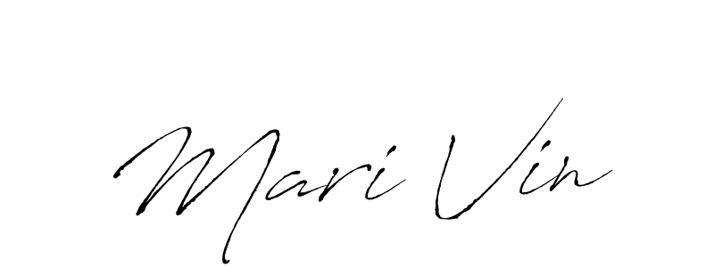 It looks lik you need a new signature style for name Mari Vin. Design unique handwritten (Antro_Vectra) signature with our free signature maker in just a few clicks. Mari Vin signature style 6 images and pictures png