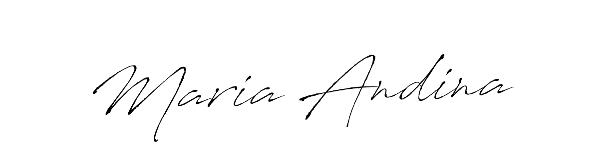 Antro_Vectra is a professional signature style that is perfect for those who want to add a touch of class to their signature. It is also a great choice for those who want to make their signature more unique. Get Maria Andina name to fancy signature for free. Maria Andina signature style 6 images and pictures png