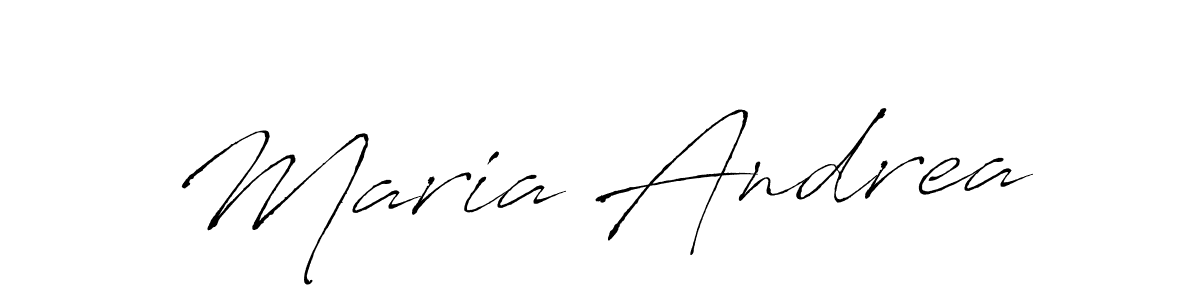 Also we have Maria Andrea name is the best signature style. Create professional handwritten signature collection using Antro_Vectra autograph style. Maria Andrea signature style 6 images and pictures png