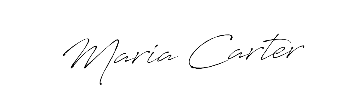 Similarly Antro_Vectra is the best handwritten signature design. Signature creator online .You can use it as an online autograph creator for name Maria Carter. Maria Carter signature style 6 images and pictures png
