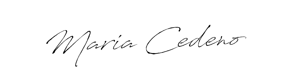 Create a beautiful signature design for name Maria Cedeno. With this signature (Antro_Vectra) fonts, you can make a handwritten signature for free. Maria Cedeno signature style 6 images and pictures png