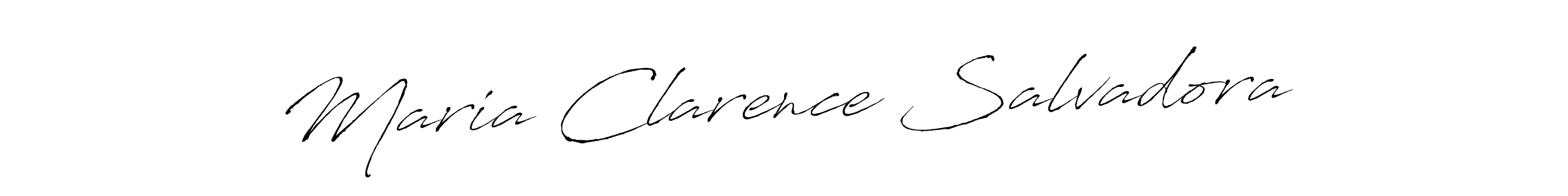 Also You can easily find your signature by using the search form. We will create Maria Clarence Salvadora name handwritten signature images for you free of cost using Antro_Vectra sign style. Maria Clarence Salvadora signature style 6 images and pictures png