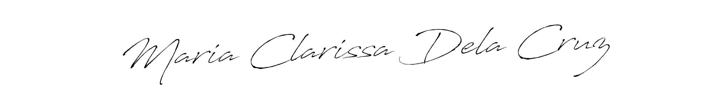 Make a beautiful signature design for name Maria Clarissa Dela Cruz. Use this online signature maker to create a handwritten signature for free. Maria Clarissa Dela Cruz signature style 6 images and pictures png