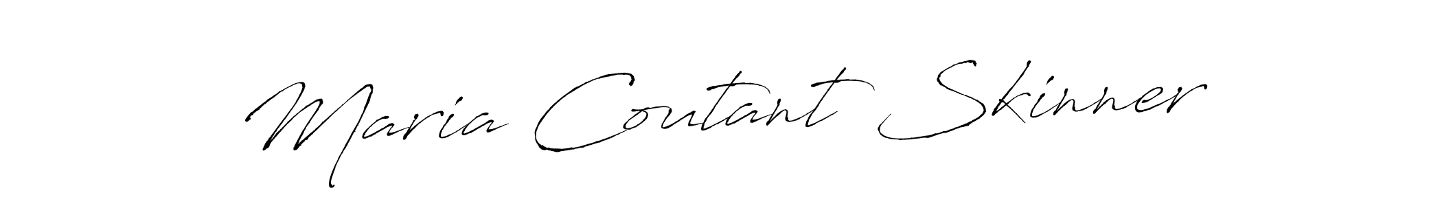 if you are searching for the best signature style for your name Maria Coutant Skinner. so please give up your signature search. here we have designed multiple signature styles  using Antro_Vectra. Maria Coutant Skinner signature style 6 images and pictures png