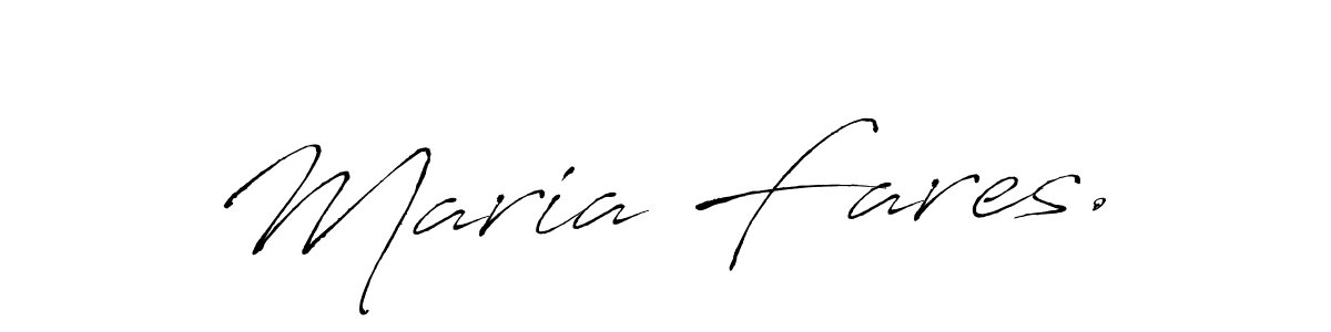 The best way (Antro_Vectra) to make a short signature is to pick only two or three words in your name. The name Maria Fares. include a total of six letters. For converting this name. Maria Fares. signature style 6 images and pictures png