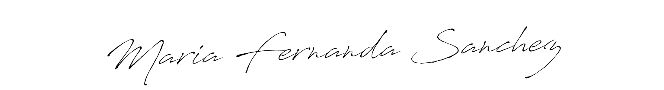 Make a short Maria Fernanda Sanchez signature style. Manage your documents anywhere anytime using Antro_Vectra. Create and add eSignatures, submit forms, share and send files easily. Maria Fernanda Sanchez signature style 6 images and pictures png