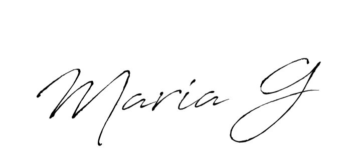 Also You can easily find your signature by using the search form. We will create Maria G name handwritten signature images for you free of cost using Antro_Vectra sign style. Maria G signature style 6 images and pictures png