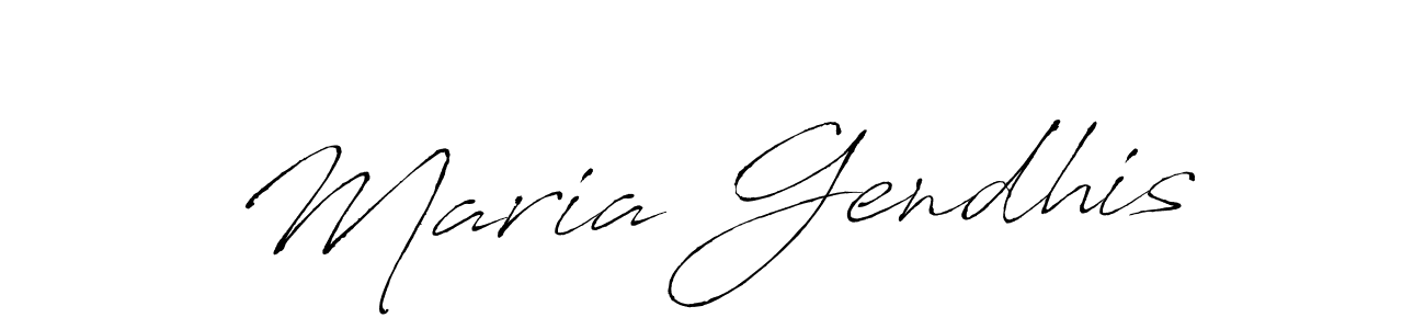 Make a short Maria Gendhis signature style. Manage your documents anywhere anytime using Antro_Vectra. Create and add eSignatures, submit forms, share and send files easily. Maria Gendhis signature style 6 images and pictures png