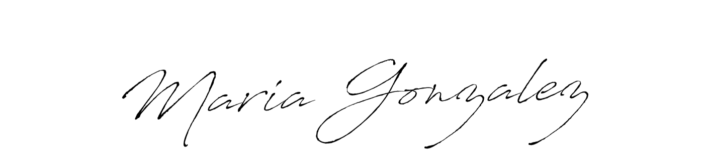 Once you've used our free online signature maker to create your best signature Antro_Vectra style, it's time to enjoy all of the benefits that Maria Gonzalez name signing documents. Maria Gonzalez signature style 6 images and pictures png