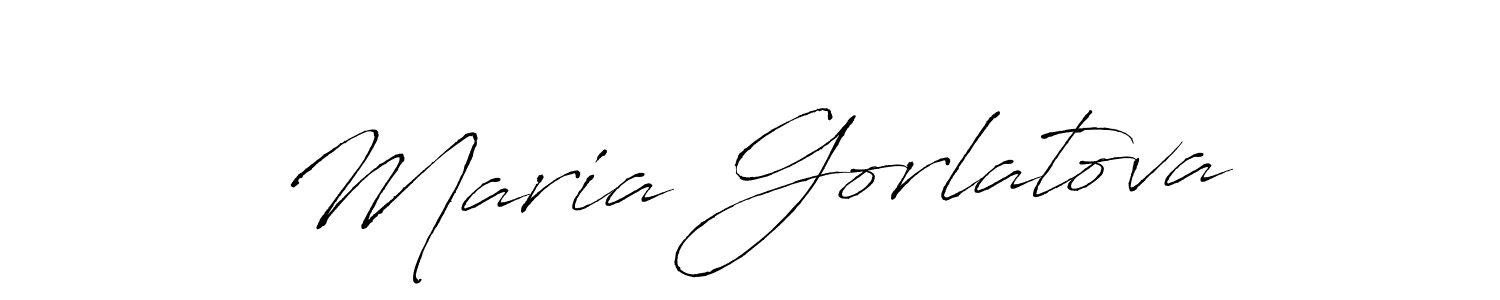 It looks lik you need a new signature style for name Maria Gorlatova. Design unique handwritten (Antro_Vectra) signature with our free signature maker in just a few clicks. Maria Gorlatova signature style 6 images and pictures png