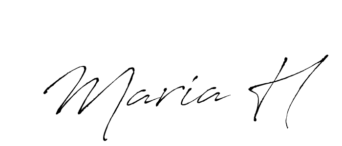 if you are searching for the best signature style for your name Maria H. so please give up your signature search. here we have designed multiple signature styles  using Antro_Vectra. Maria H signature style 6 images and pictures png
