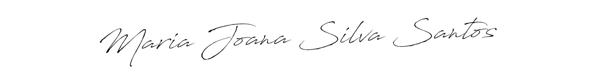 Also we have Maria Joana Silva Santos name is the best signature style. Create professional handwritten signature collection using Antro_Vectra autograph style. Maria Joana Silva Santos signature style 6 images and pictures png