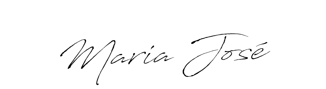 Use a signature maker to create a handwritten signature online. With this signature software, you can design (Antro_Vectra) your own signature for name Maria José. Maria José signature style 6 images and pictures png