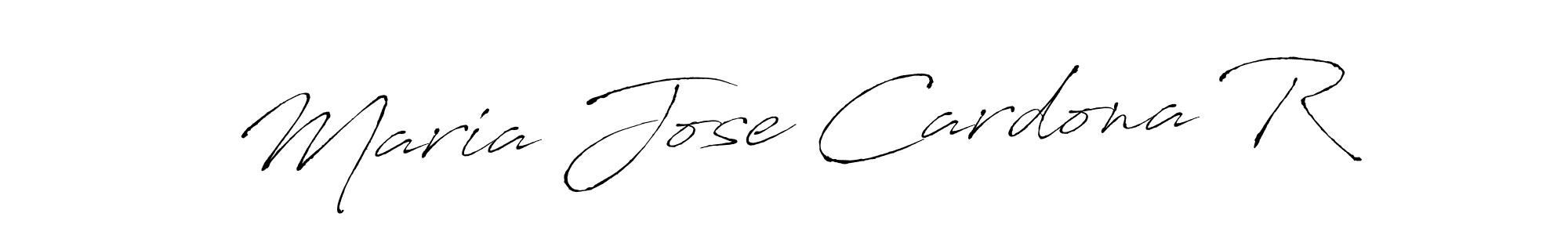 Design your own signature with our free online signature maker. With this signature software, you can create a handwritten (Antro_Vectra) signature for name Maria Jose Cardona R. Maria Jose Cardona R signature style 6 images and pictures png