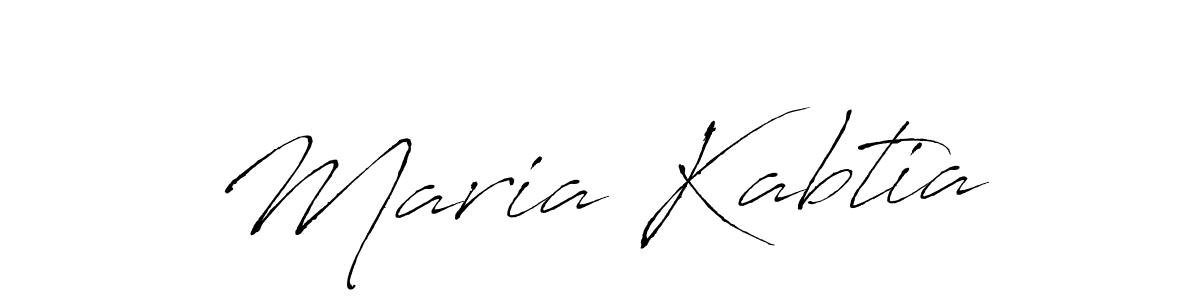 How to make Maria Kabtia signature? Antro_Vectra is a professional autograph style. Create handwritten signature for Maria Kabtia name. Maria Kabtia signature style 6 images and pictures png