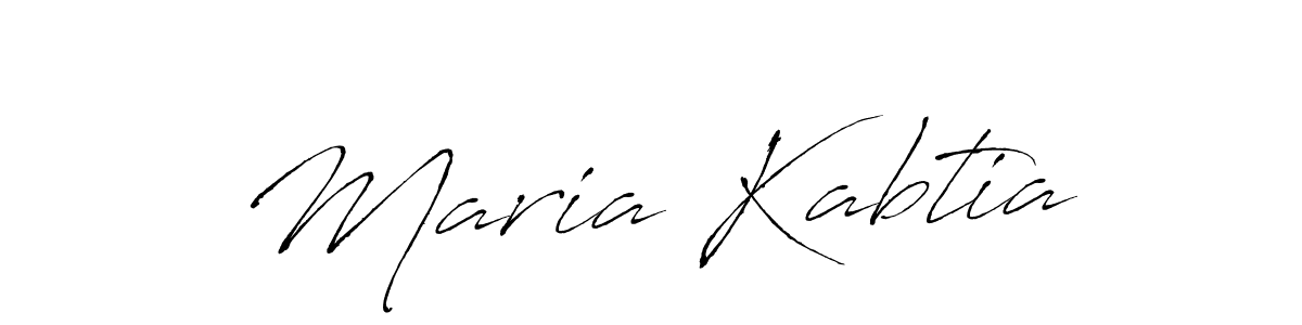 How to make Maria Kabtia signature? Antro_Vectra is a professional autograph style. Create handwritten signature for Maria Kabtia name. Maria Kabtia signature style 6 images and pictures png