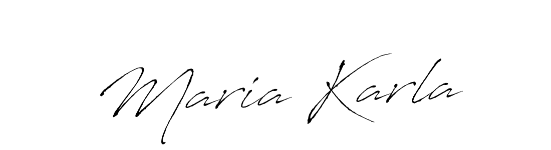 You can use this online signature creator to create a handwritten signature for the name Maria Karla. This is the best online autograph maker. Maria Karla signature style 6 images and pictures png