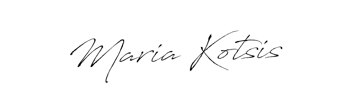 How to make Maria Kotsis signature? Antro_Vectra is a professional autograph style. Create handwritten signature for Maria Kotsis name. Maria Kotsis signature style 6 images and pictures png