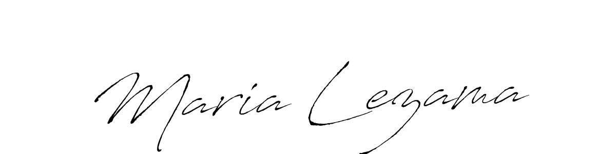 It looks lik you need a new signature style for name Maria Lezama. Design unique handwritten (Antro_Vectra) signature with our free signature maker in just a few clicks. Maria Lezama signature style 6 images and pictures png