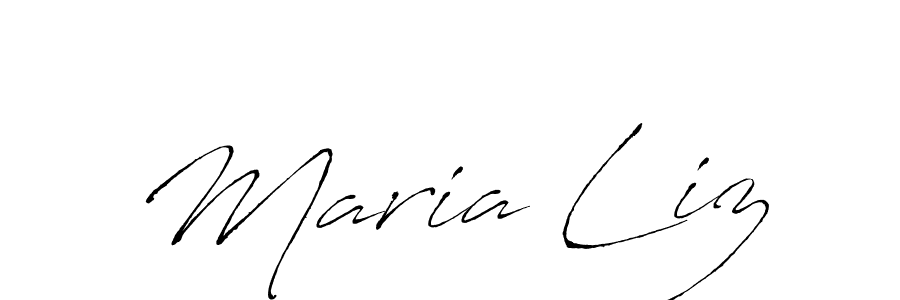 Once you've used our free online signature maker to create your best signature Antro_Vectra style, it's time to enjoy all of the benefits that Maria Liz name signing documents. Maria Liz signature style 6 images and pictures png