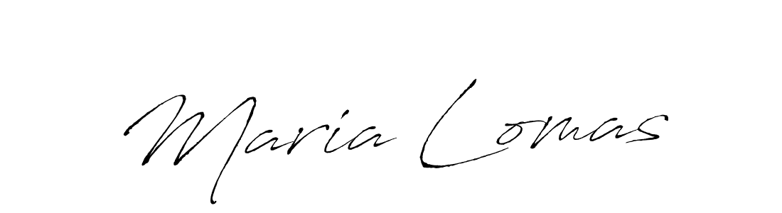 The best way (Antro_Vectra) to make a short signature is to pick only two or three words in your name. The name Maria Lomas include a total of six letters. For converting this name. Maria Lomas signature style 6 images and pictures png