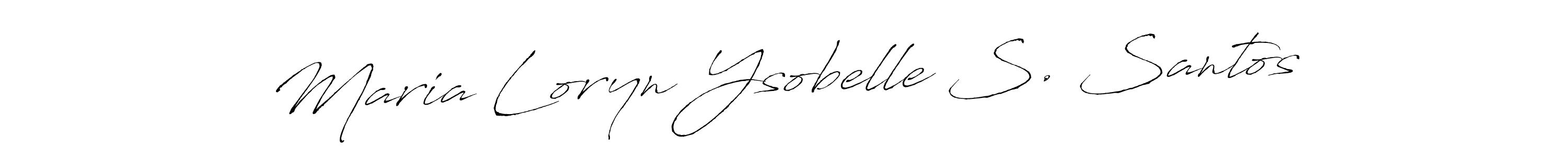 How to Draw Maria Loryn Ysobelle S. Santos signature style? Antro_Vectra is a latest design signature styles for name Maria Loryn Ysobelle S. Santos. Maria Loryn Ysobelle S. Santos signature style 6 images and pictures png