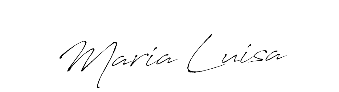 It looks lik you need a new signature style for name Maria Luisa. Design unique handwritten (Antro_Vectra) signature with our free signature maker in just a few clicks. Maria Luisa signature style 6 images and pictures png