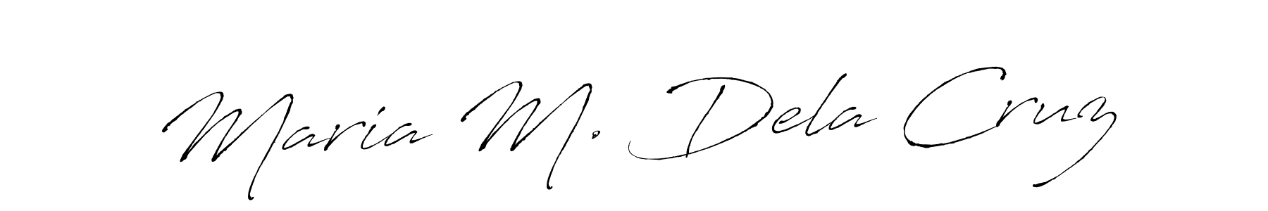 You can use this online signature creator to create a handwritten signature for the name Maria M. Dela Cruz. This is the best online autograph maker. Maria M. Dela Cruz signature style 6 images and pictures png