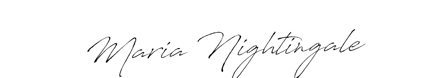 You can use this online signature creator to create a handwritten signature for the name Maria Nightingale. This is the best online autograph maker. Maria Nightingale signature style 6 images and pictures png