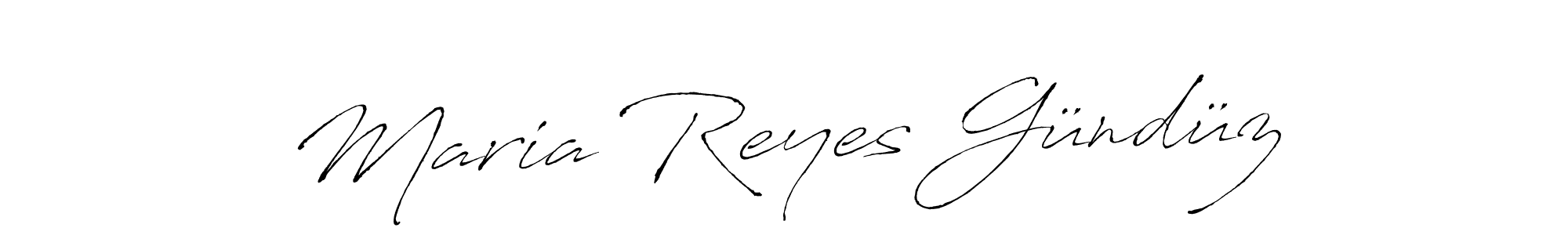 This is the best signature style for the Maria Reyes Gündüz name. Also you like these signature font (Antro_Vectra). Mix name signature. Maria Reyes Gündüz signature style 6 images and pictures png
