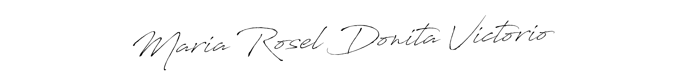 How to Draw Maria Rosel Donita Victorio signature style? Antro_Vectra is a latest design signature styles for name Maria Rosel Donita Victorio. Maria Rosel Donita Victorio signature style 6 images and pictures png