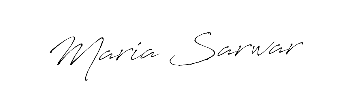 Make a short Maria Sarwar signature style. Manage your documents anywhere anytime using Antro_Vectra. Create and add eSignatures, submit forms, share and send files easily. Maria Sarwar signature style 6 images and pictures png