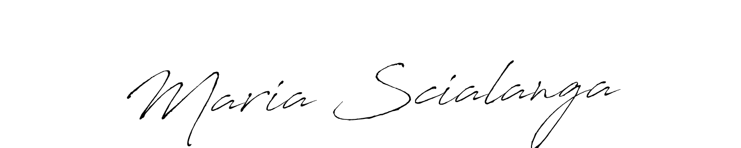 Also we have Maria Scialanga name is the best signature style. Create professional handwritten signature collection using Antro_Vectra autograph style. Maria Scialanga signature style 6 images and pictures png