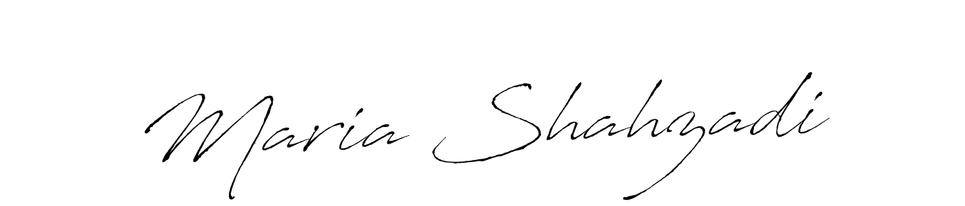 Also we have Maria Shahzadi name is the best signature style. Create professional handwritten signature collection using Antro_Vectra autograph style. Maria Shahzadi signature style 6 images and pictures png