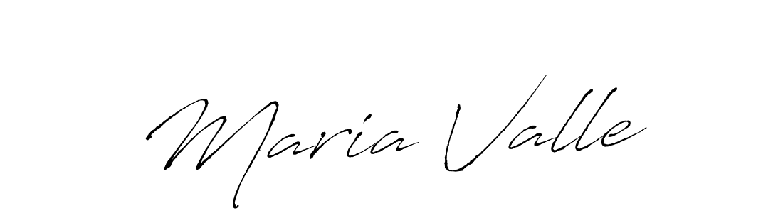 Antro_Vectra is a professional signature style that is perfect for those who want to add a touch of class to their signature. It is also a great choice for those who want to make their signature more unique. Get Maria Valle name to fancy signature for free. Maria Valle signature style 6 images and pictures png