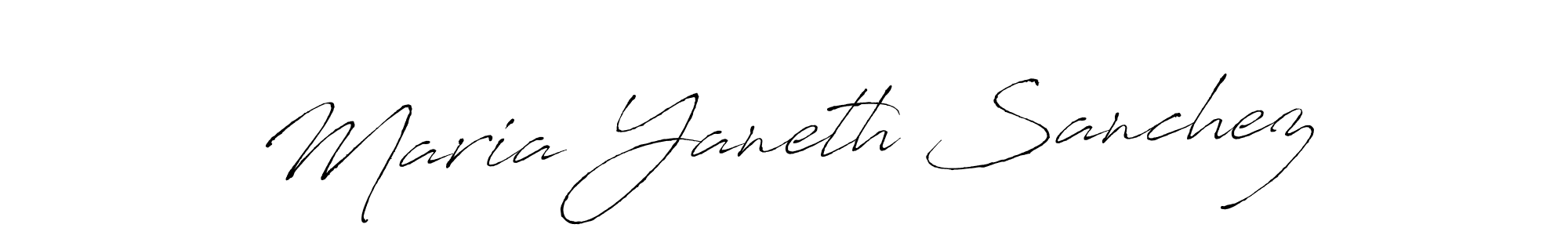 The best way (Antro_Vectra) to make a short signature is to pick only two or three words in your name. The name Maria Yaneth Sanchez include a total of six letters. For converting this name. Maria Yaneth Sanchez signature style 6 images and pictures png