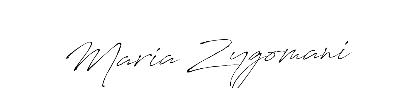 It looks lik you need a new signature style for name Maria Zygomani. Design unique handwritten (Antro_Vectra) signature with our free signature maker in just a few clicks. Maria Zygomani signature style 6 images and pictures png