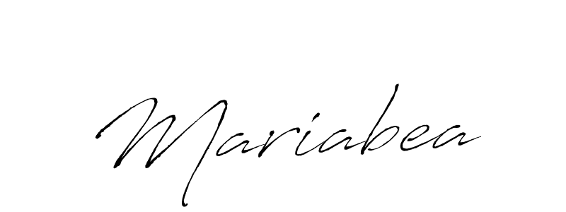 Make a beautiful signature design for name Mariabea. With this signature (Antro_Vectra) style, you can create a handwritten signature for free. Mariabea signature style 6 images and pictures png