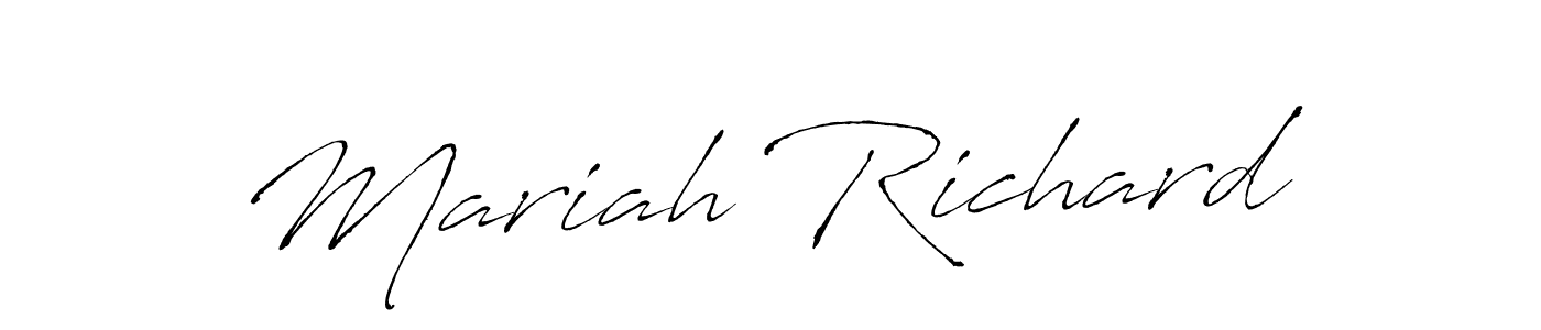 Make a short Mariah Richard signature style. Manage your documents anywhere anytime using Antro_Vectra. Create and add eSignatures, submit forms, share and send files easily. Mariah Richard signature style 6 images and pictures png