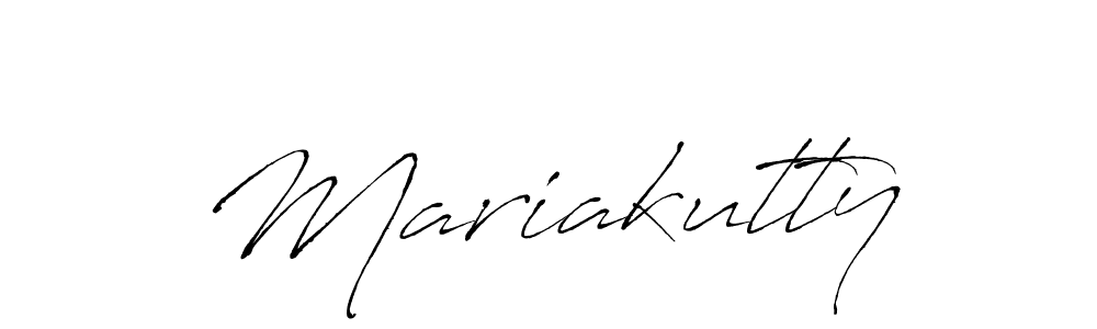 Antro_Vectra is a professional signature style that is perfect for those who want to add a touch of class to their signature. It is also a great choice for those who want to make their signature more unique. Get Mariakutty name to fancy signature for free. Mariakutty signature style 6 images and pictures png