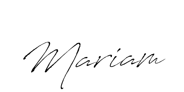 Antro_Vectra is a professional signature style that is perfect for those who want to add a touch of class to their signature. It is also a great choice for those who want to make their signature more unique. Get Mariam name to fancy signature for free. Mariam signature style 6 images and pictures png