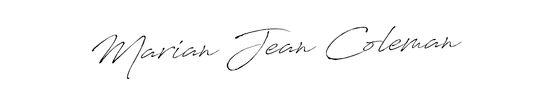 Once you've used our free online signature maker to create your best signature Antro_Vectra style, it's time to enjoy all of the benefits that Marian Jean Coleman name signing documents. Marian Jean Coleman signature style 6 images and pictures png