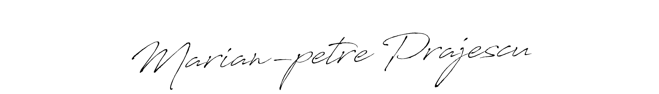 Make a short Marian-petre Prajescu signature style. Manage your documents anywhere anytime using Antro_Vectra. Create and add eSignatures, submit forms, share and send files easily. Marian-petre Prajescu signature style 6 images and pictures png