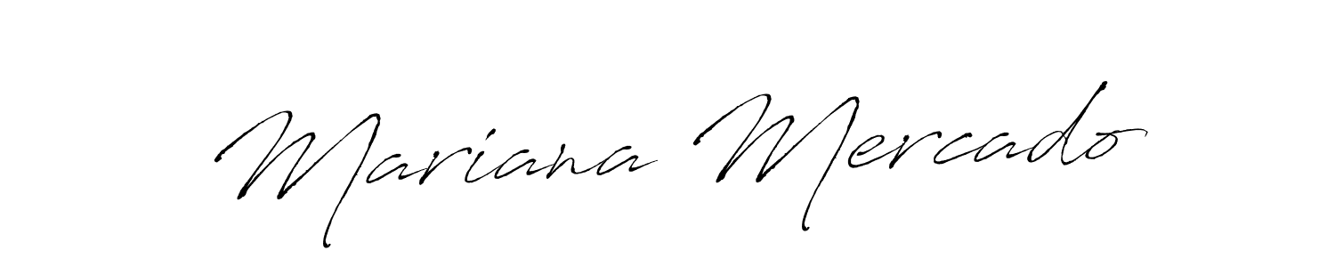 Also we have Mariana Mercado name is the best signature style. Create professional handwritten signature collection using Antro_Vectra autograph style. Mariana Mercado signature style 6 images and pictures png