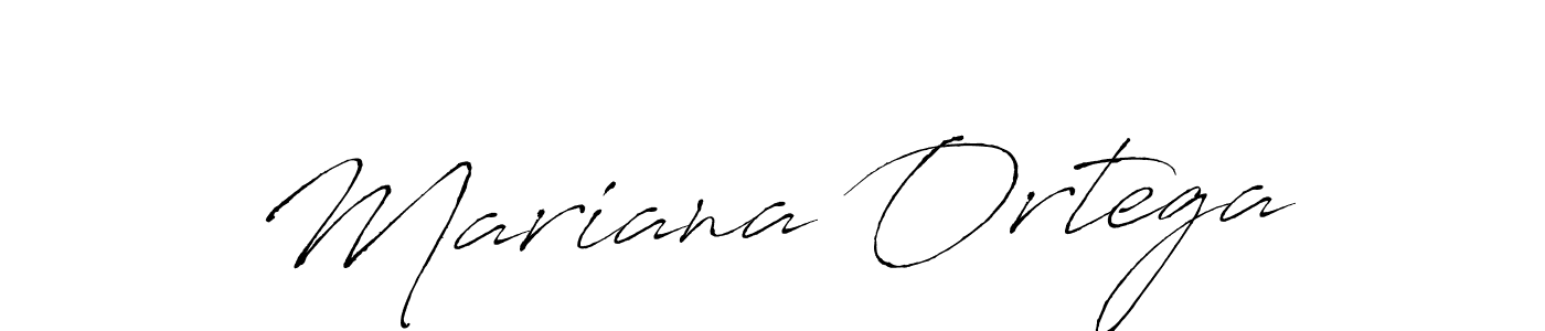 Create a beautiful signature design for name Mariana Ortega. With this signature (Antro_Vectra) fonts, you can make a handwritten signature for free. Mariana Ortega signature style 6 images and pictures png