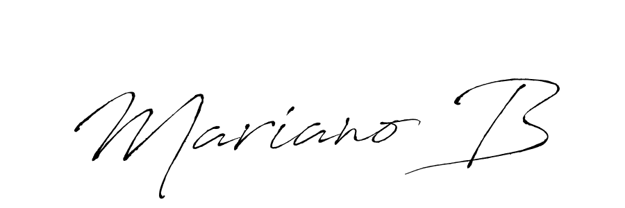 Here are the top 10 professional signature styles for the name Mariano B. These are the best autograph styles you can use for your name. Mariano B signature style 6 images and pictures png