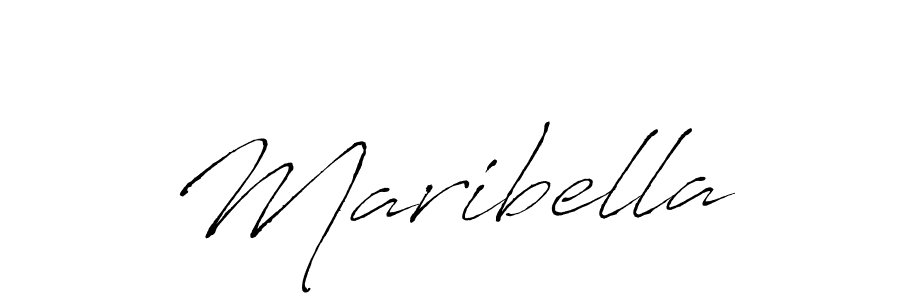 Design your own signature with our free online signature maker. With this signature software, you can create a handwritten (Antro_Vectra) signature for name Maribella. Maribella signature style 6 images and pictures png