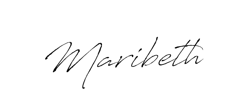 Create a beautiful signature design for name Maribeth. With this signature (Antro_Vectra) fonts, you can make a handwritten signature for free. Maribeth signature style 6 images and pictures png