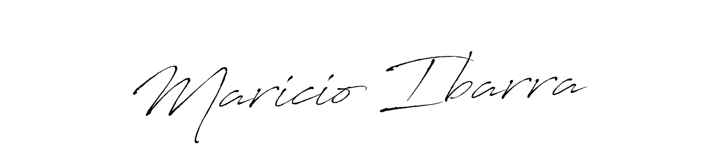 Also we have Maricio Ibarra name is the best signature style. Create professional handwritten signature collection using Antro_Vectra autograph style. Maricio Ibarra signature style 6 images and pictures png