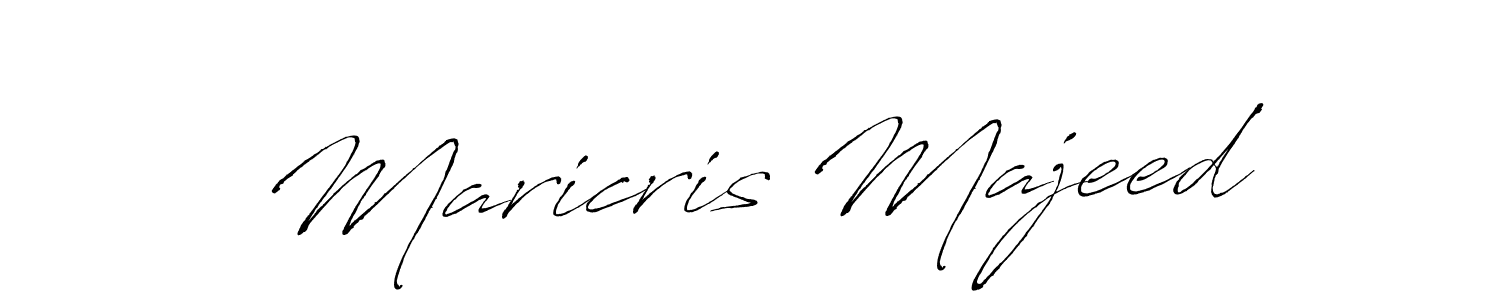 Use a signature maker to create a handwritten signature online. With this signature software, you can design (Antro_Vectra) your own signature for name Maricris Majeed. Maricris Majeed signature style 6 images and pictures png